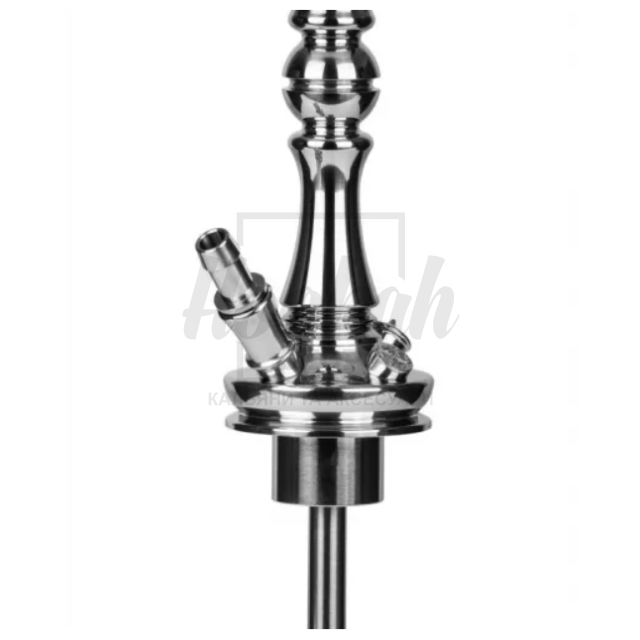 Кальян Moze Tradi Silver M with bowl cut mini with mouthpiece