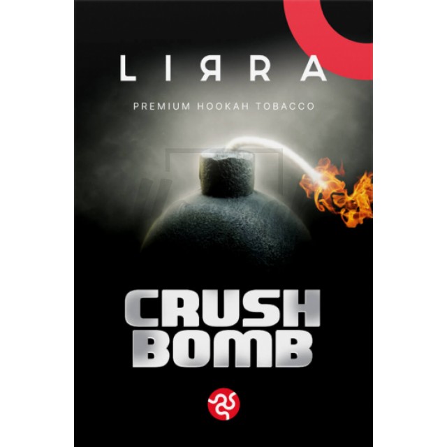Табак Lirra Crush Bomb (Лед, Персик) 50 гр