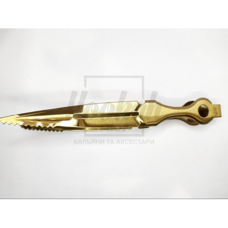 Щипці для кальяну Japona Steel Gold