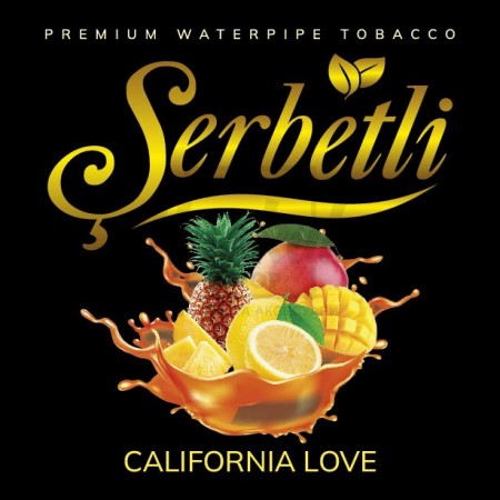 Табак Serbetli California Love (Ананас Манго Лимон) 100 гр