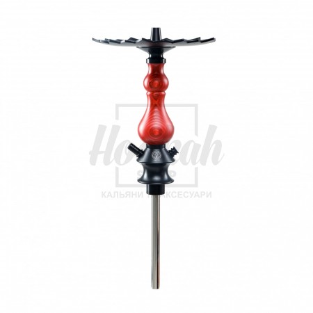 Шахта для кальяну Karma 0.1 RED червона + блюдце
