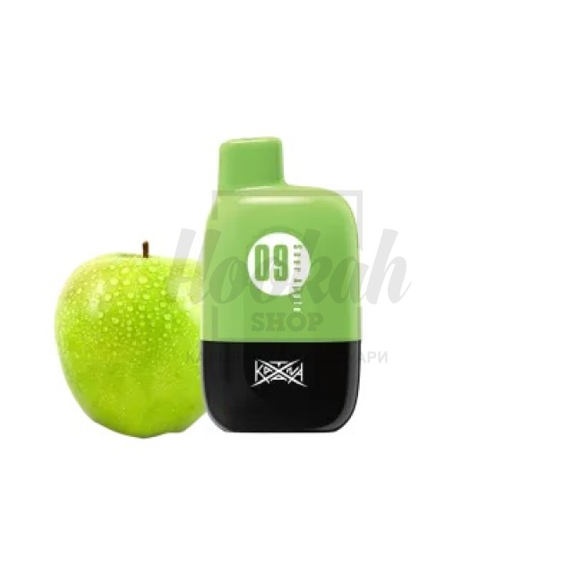 Электронная сигарета Katana 5000 Sour Apple (Кислое Яблоко)