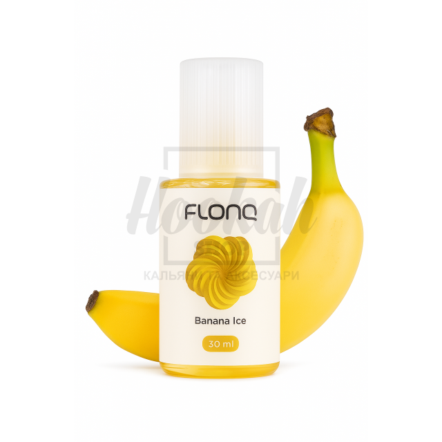 Жидкость Flonq Liquid Banana Ice (Банан Лёд) 30мл 5%