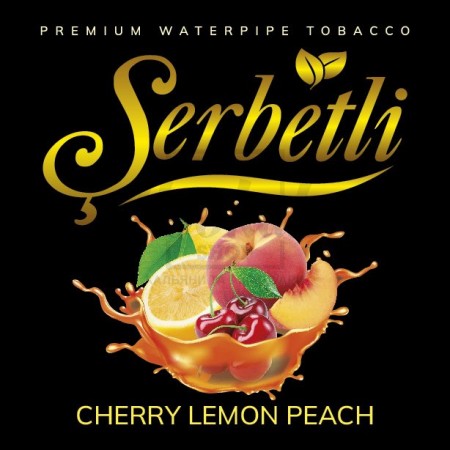 Табак Serbetli Cherry Lemon Peach (Вишня Лимон Персик) 100 гр