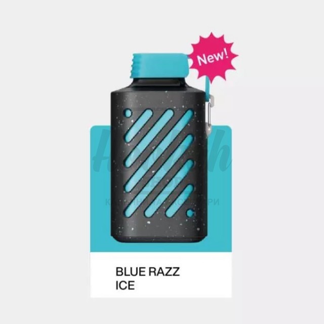 Электронная сигарета Vozol 10000 Blue Razz Ice (Черника Малина Лёд)