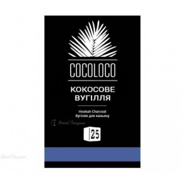 Вугілля кокосове Хмара Коколоко Cocoloco 72 кубика 1 кг
