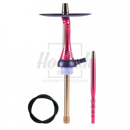 Кальян Alpha Hookah Model S Replica - Комплект  Красный