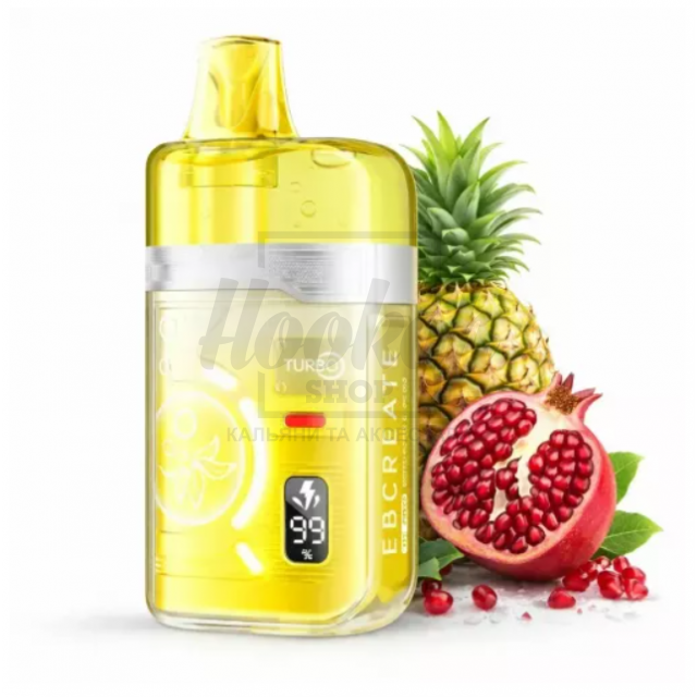 Електронна сигарета Elf Bar Ebcreate BC PRO 40000 Pineapple Pom (Ананас Гранат)
