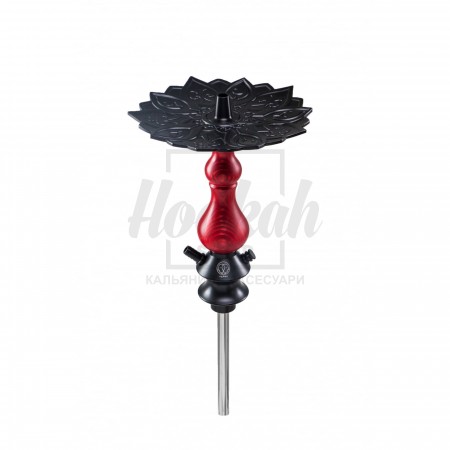 Шахта для кальяну Karma 0.1 RED червона + блюдце