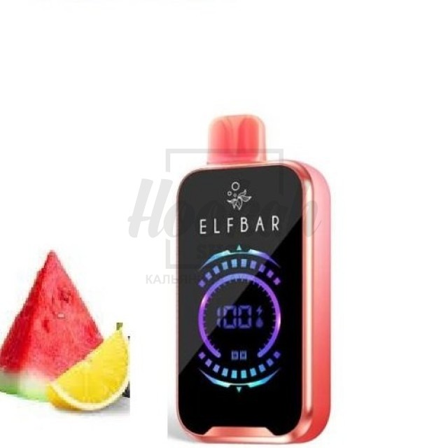 Электронная сигарета Elf Bar FS18000 Watermelon Lemon (арбуз лимон)