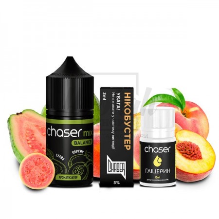 Рідина Набір Chaser Гуава Персик 30мл 5%