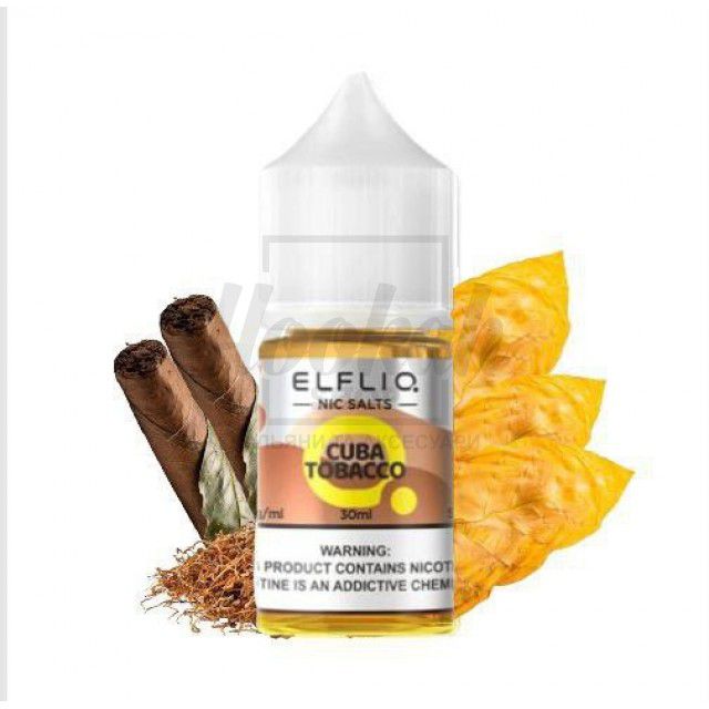 Жидкость Elf Liq Cuba Tobacco (Кубинский Табак) 30мл 5%