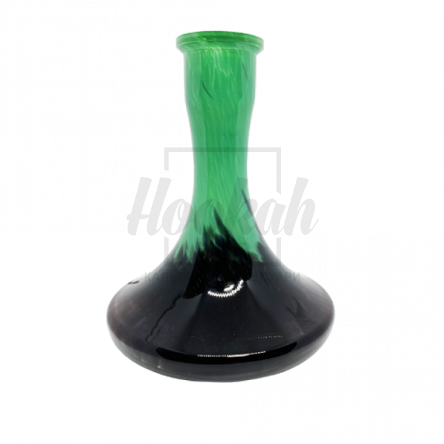 Колба Sky Hookah Craft Градиент Черно-Зелёная