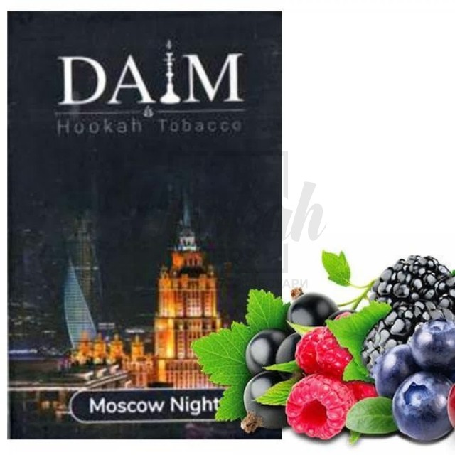 Тютюн Daim Moscow Night (чорниця смородина ожина) 50 гр