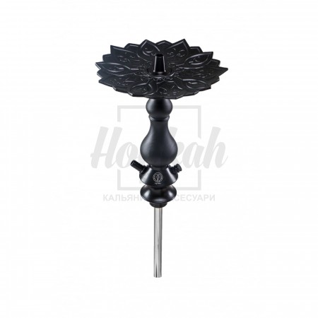 Шахта для кальяна Karma 0.1 BLACK черная + блюдце