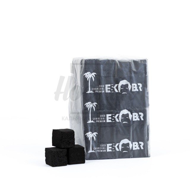 Вугілля кокосове Ескобар 1кг без коробки