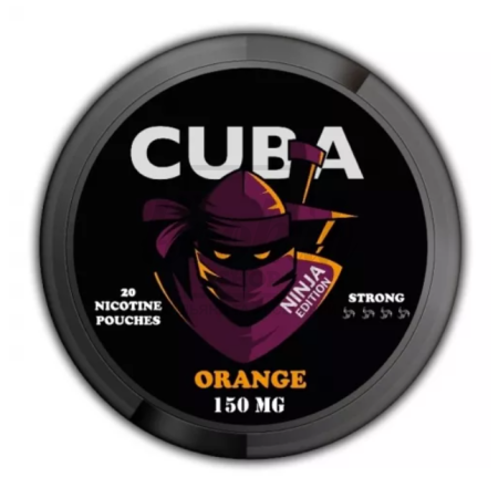 Снюс Cuba Ninja Orange 150 mg/g (Апельсин)